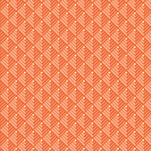 Serenity - Modern Log Cabin - Orange