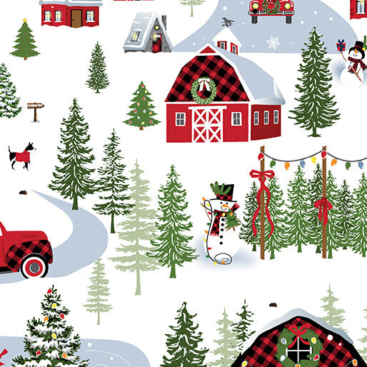 Country Christmas - Country Living - White