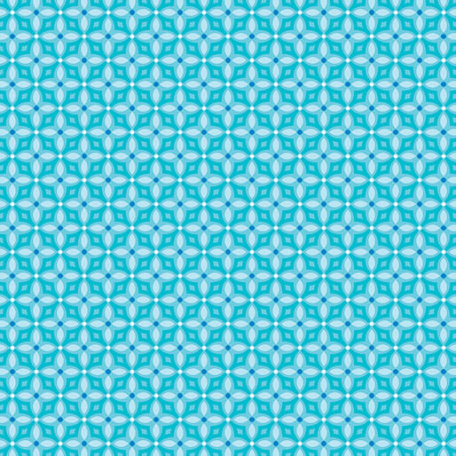 Flora & Fauna: Midnight - Diamonds - Aqua