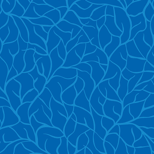 Flora & Fauna: Midnight - Branches - Periwinkle