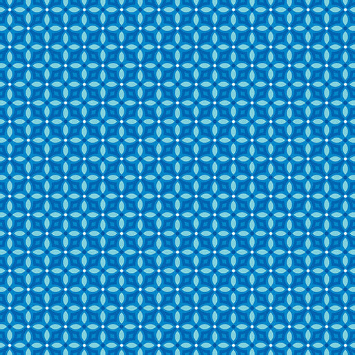 Flora & Fauna: Midnight - Diamonds - Periwinkle