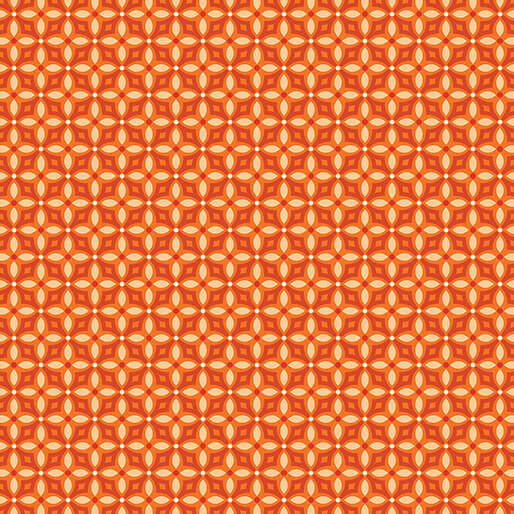 Flora & Fauna: Midnight - Diamonds - Apricot