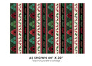 Holiday Farmhouse Plaid - Farmhouse Stripe