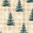 Holiday Farmhouse Plaid - Pine Tree Plaid - Neutral