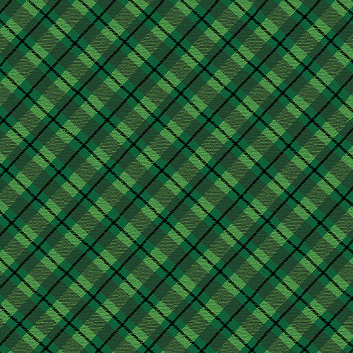 Holiday Farmhouse Plaid - Country Plaid - Green