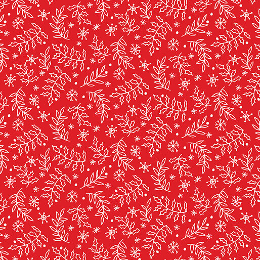Meowy Christmas - Holly Jingle - Red