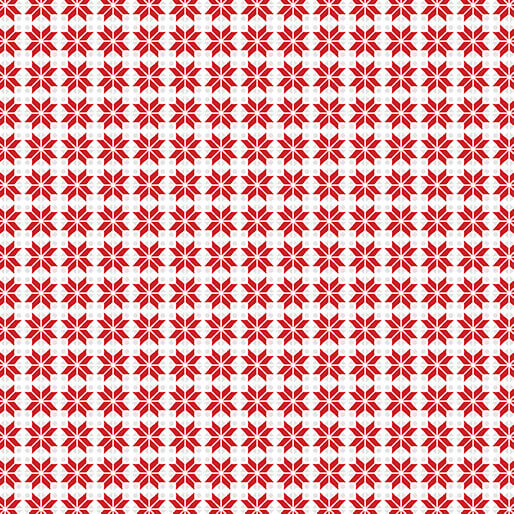 Nordic Cabin - Sweater Weather - Red