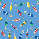 Sail Away - Tossed Buoys - Blue