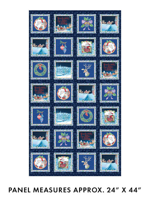 The Night Before Christmas - Panel (24" x 44")