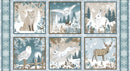 Winter Whispers - Winter Blocks Panel (24"x44")