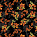 Harvest Gathering - Leaves - Black