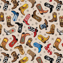 Lil' Buckaroos - Lil' Western Boots - Tan