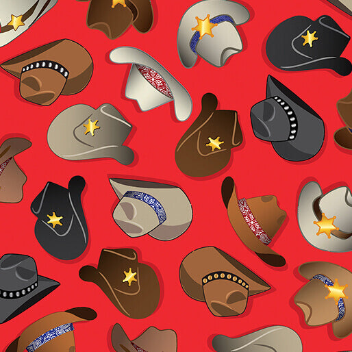 Lil' Buckaroos - Cowboy Hats - Red