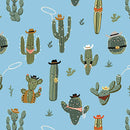 Lil' Buckaroos - Wild West Cactus - Blue