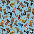 Lil' Buckaroos - Lil' Western Boots - Blue