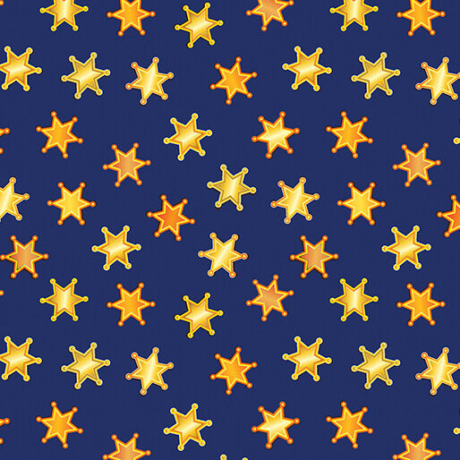 Lil' Buckaroos - Western Stars - Navy