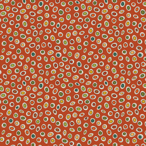 Pumpkin and Spice - Spice Dot - Red