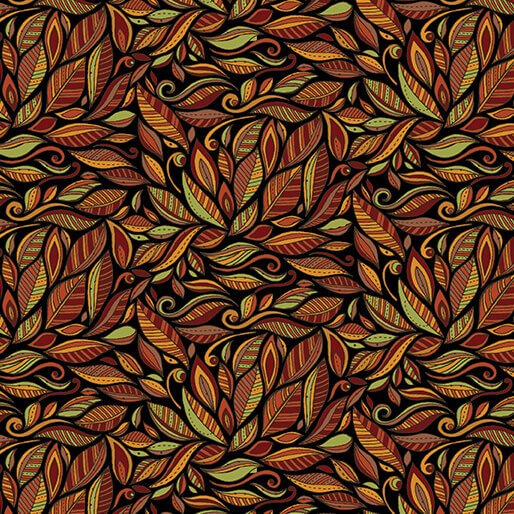 Pumpkin and Spice - Spice Swirl - Black