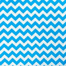 Half Inch Chevron Poly Cotton Fabric