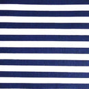 One Inch Stripe Print Poly Cotton Fabric