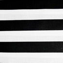 One Inch Stripe Print Poly Cotton Fabric