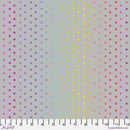 Dove Hexy Rainbow Tula's True Colors 44"/45" Cotton Fabric Per Yard