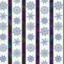 White On Dragonfly Wings Stripe Cotton 44"/45" Fabric Per Yard