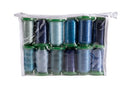 Luxury Exquisite 12 Spool Pack - Blues