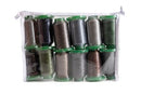 Luxury Exquisite 12 Spool Pack - Dark Neutrals