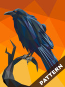 Edgar the Raven Pattern