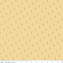 Emma Austen Family Crest Yellow 43"/44" Fabric Per Yard