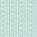 Flannel Northern Lights Fair Isle Glacier