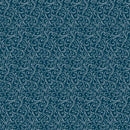 Flannel Winter Magic Swirls Navy