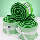 Supreme Solids - 2.5" Roll - Shades of Green (20 cuts)