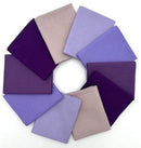 Supreme Solids - Fat Quarter Bundle - 10 pack (Purple Haze)