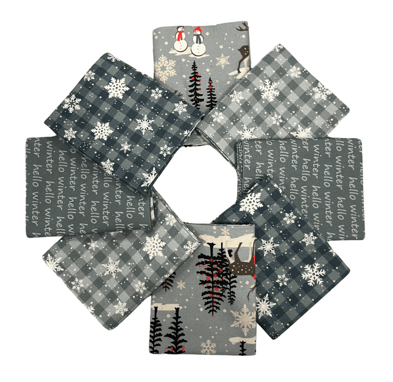 Oh Deer! Winter is Here - Michael Miller - Fat Quarter Bundle - 8 Pack