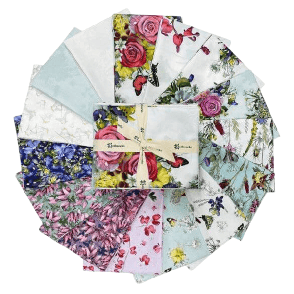 Tina's Wildflowers - Clothworks - Fat Quarter Bundle - 15 pack