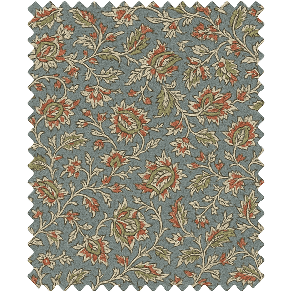 Floral Vine - Grey (Woven)