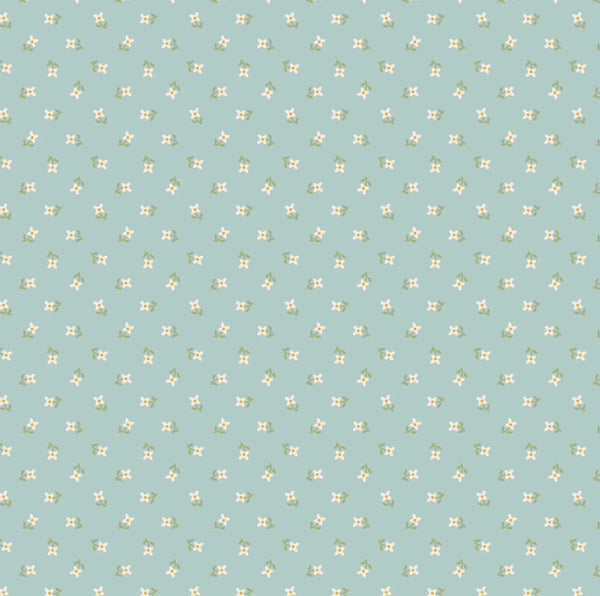 My Favorite Things - Vintage Apron - Blue