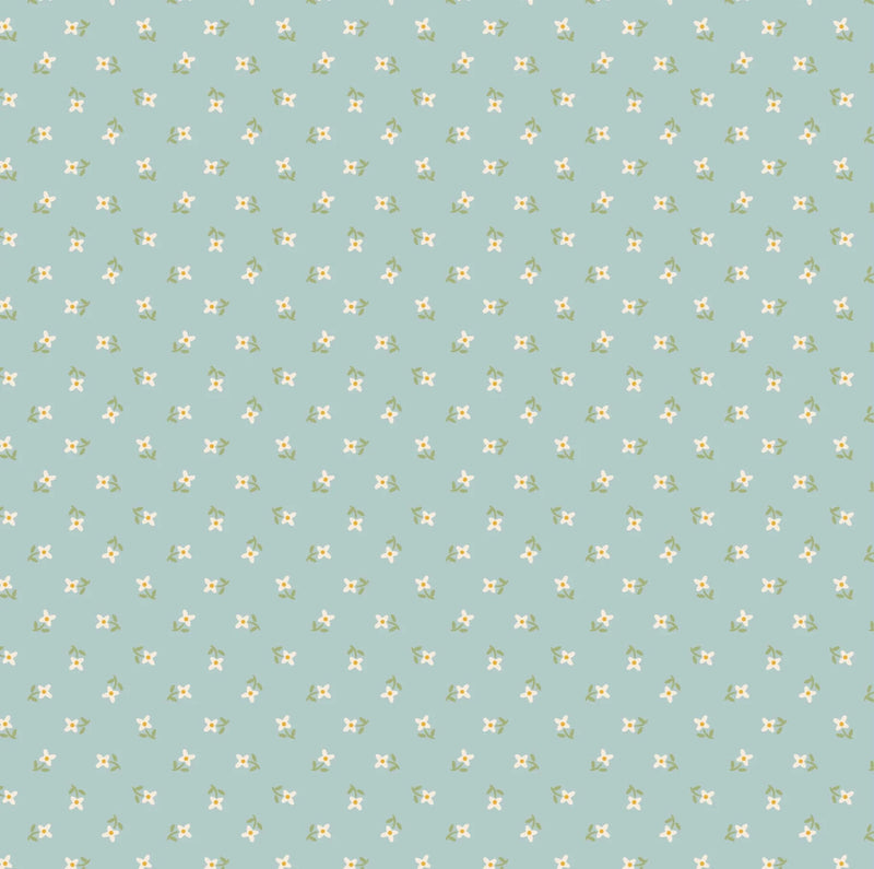 My Favorite Things - Vintage Apron - Blue