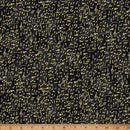 In a Pear Tree Black Gold 44"/45" Fabric per Yard