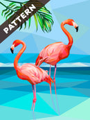 Legit Flamingo Pattern