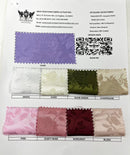 Flower Rose Jacquard Satin 58" Wide