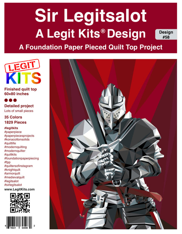 Sir Legitsalot Quilt Kit