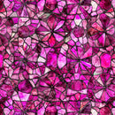 Fuschia Mosaic Blender Lumenique 44"/45" Cotton Fabric Per Yard