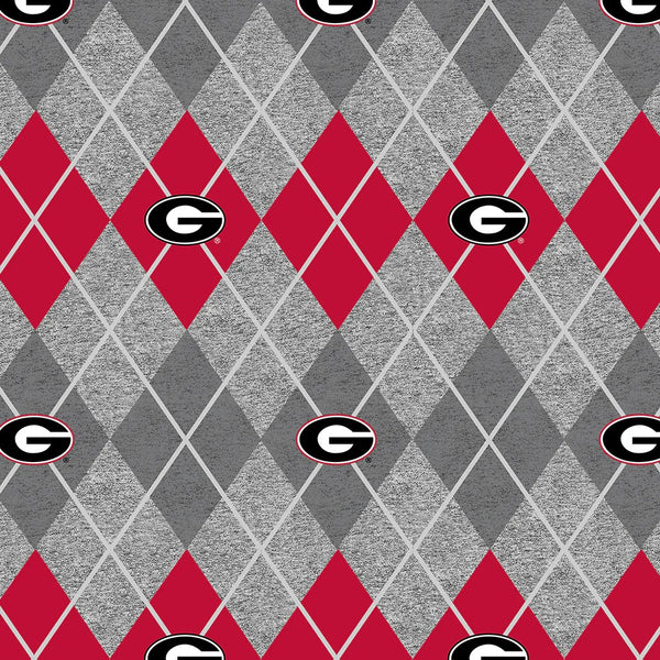 Georgia Bulldogs - Fleece - Heather Argyle