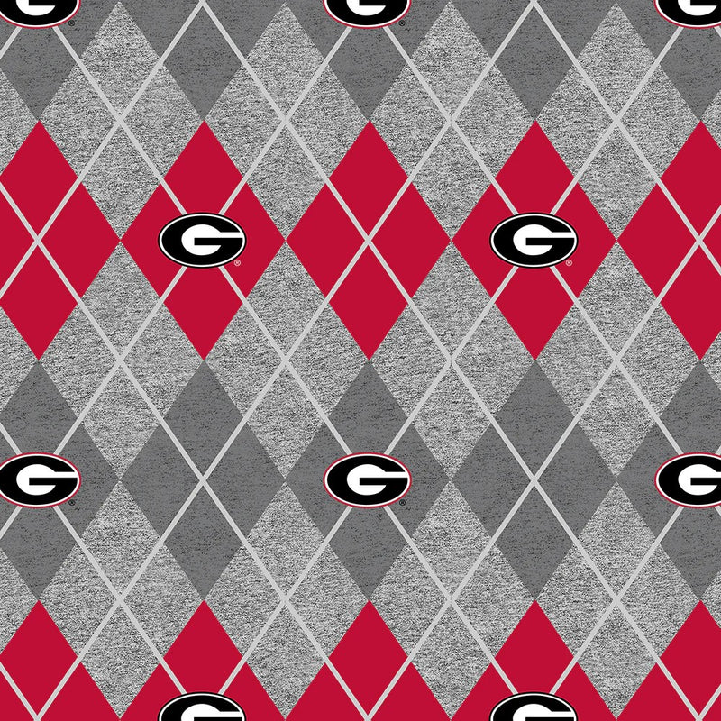 Georgia Bulldogs - Fleece - Heather Argyle