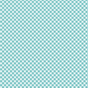 Gingham Picnic - Aqua
