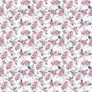 Garden Bouquet Quilting Cuddle Snow Fabric per yard