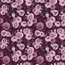 Garden Roses Quilting Cuddle Woodrose Fabric per yard